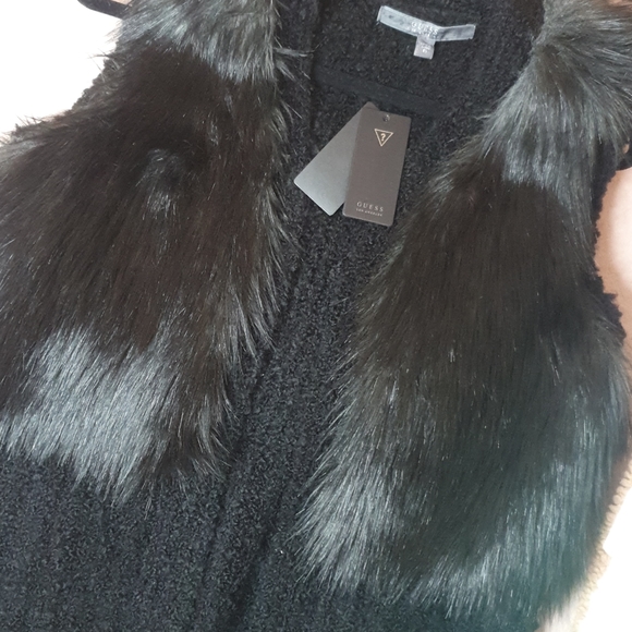 GUESS faux fur vest - Picture 5 of 5